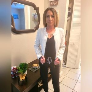Guess leather and lace jacket!